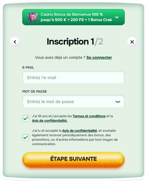Casinolo connexion