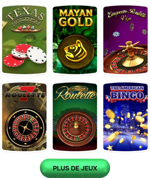 Casinolo jeux de table