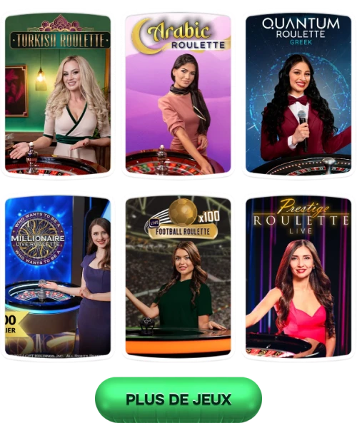 Casinolo live jeux